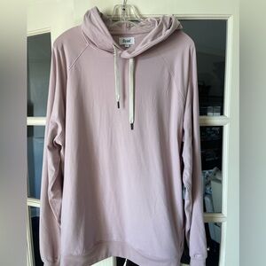 Feat XL Light Lilac Pink Blanket Blend Hoodie NICE!